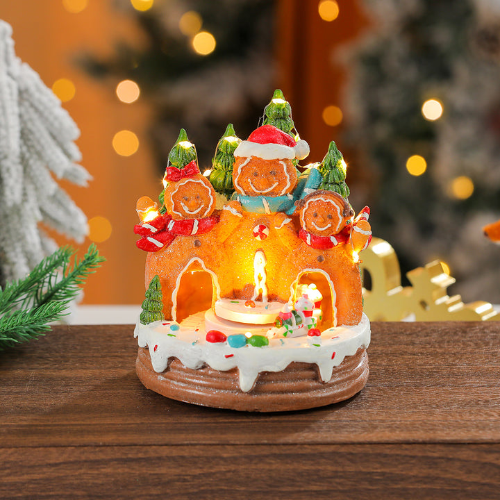 Illuminated Gingerbread House Decoration Kalsten