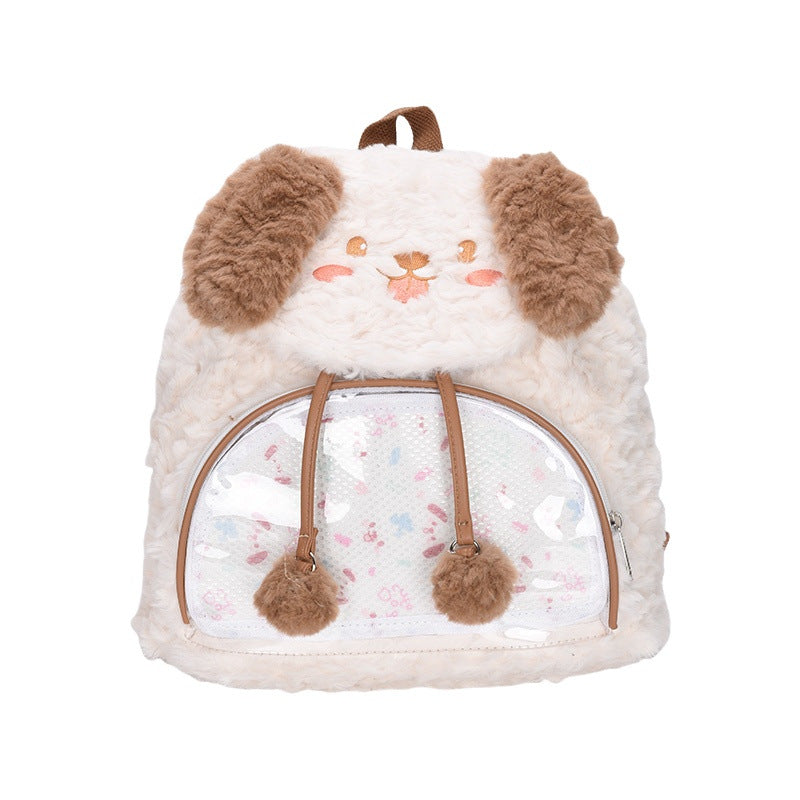 Pet-friendly, plush backpack Kalsten