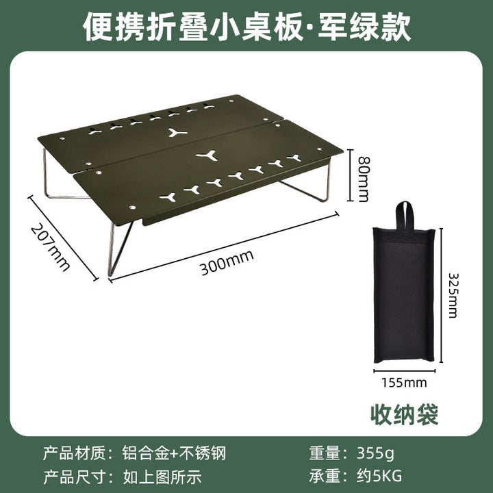 Compact Camping Table With Ergonomic Design Kalsten
