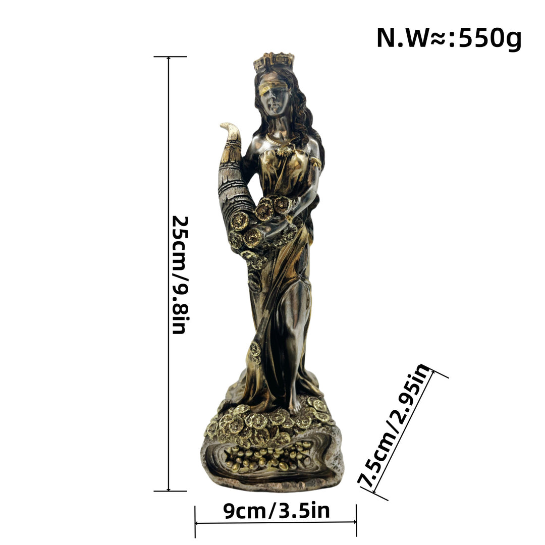 Elegant statue of Justitia in artistic details Kalsten