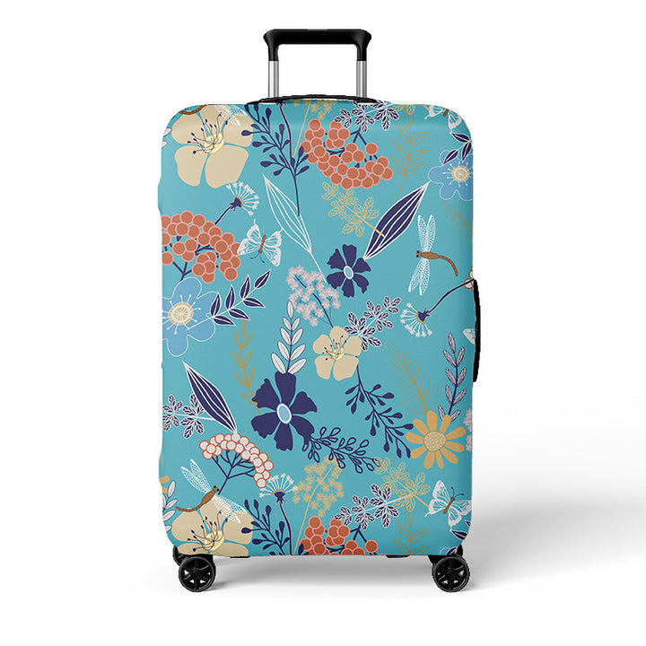 Unisex Suitcase Cover with Colorful City Design Kalsten