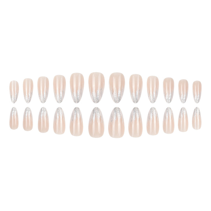 Stylish Glitter Gradient Nail Art Extensions Kalsten