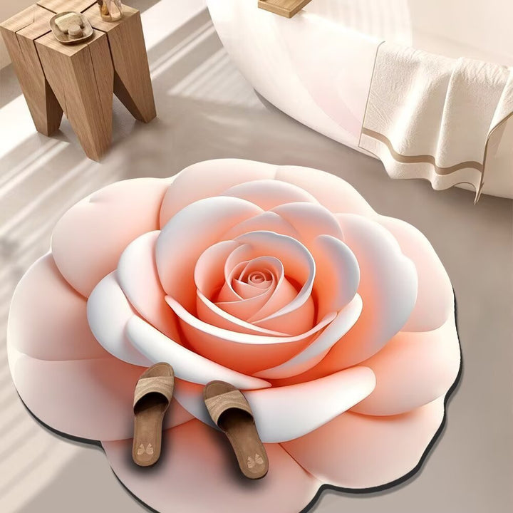 Cheerful Floral Decorative Area Rug Kalsten