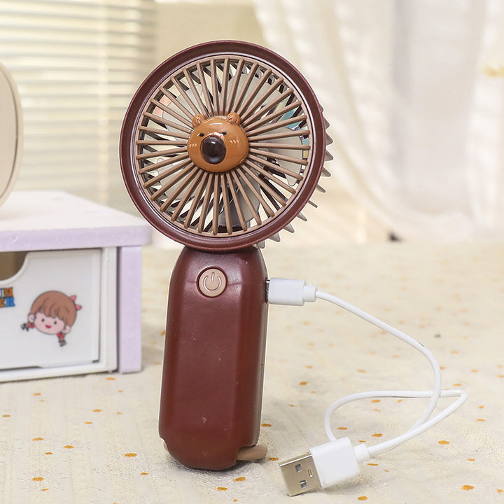 Women Portable Hand Fan with Animal Design Kalsten