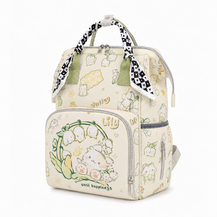 Portable Illustrated Backpack Kalsten