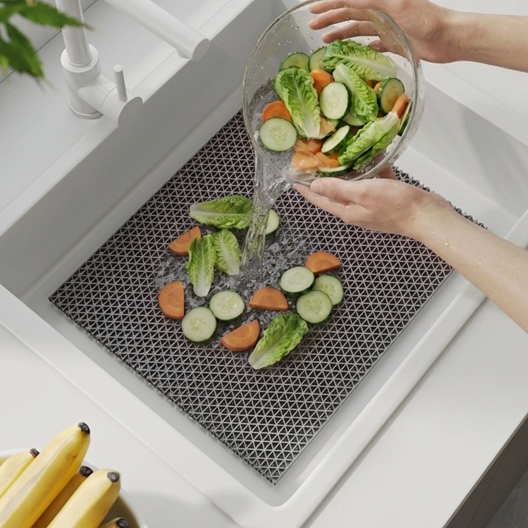 Versatile Kitchen Sink Draining Mat Kalsten