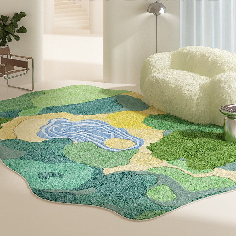 Floral Pattern Area Rug Kalsten