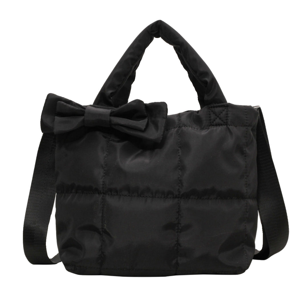 Fashionable Bow-Detail Handbag
