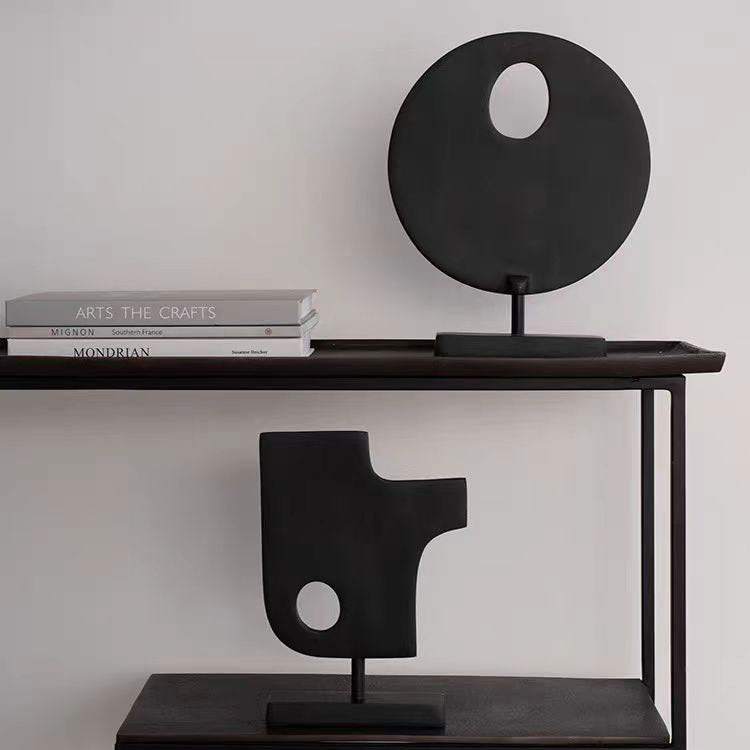 Contemporary Metal Abstract Sculpture