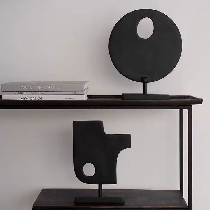 Contemporary Metal Abstract Sculpture