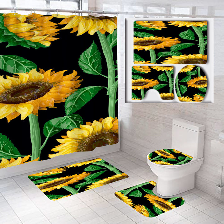 Floral Theme Bathroom Décor Set Kalsten