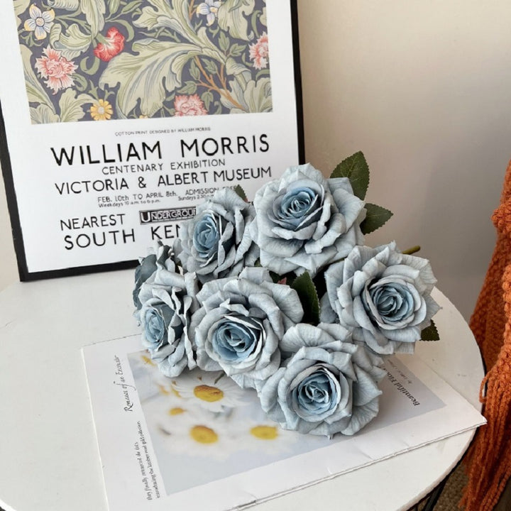 Lifelike Decorative Rose Bouquet