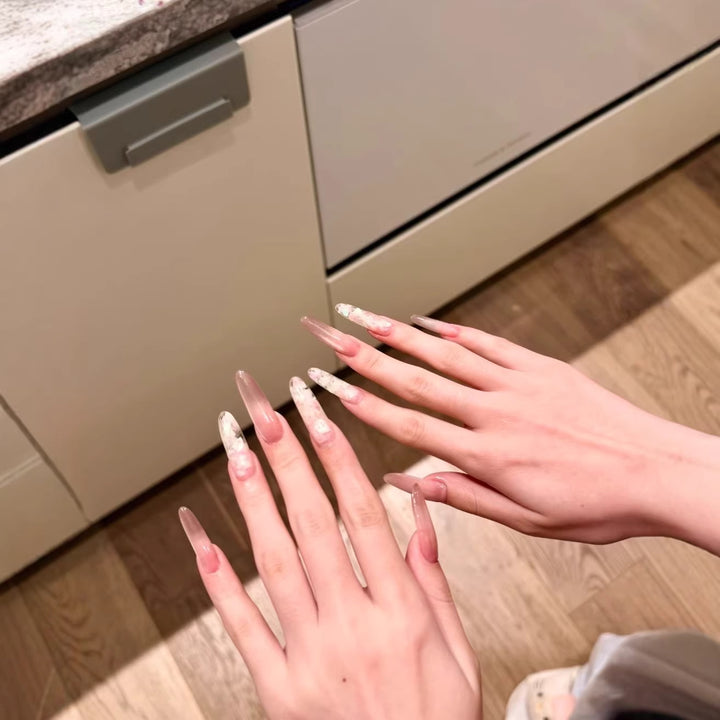 Artistic Almond Shaped Nail Extensions