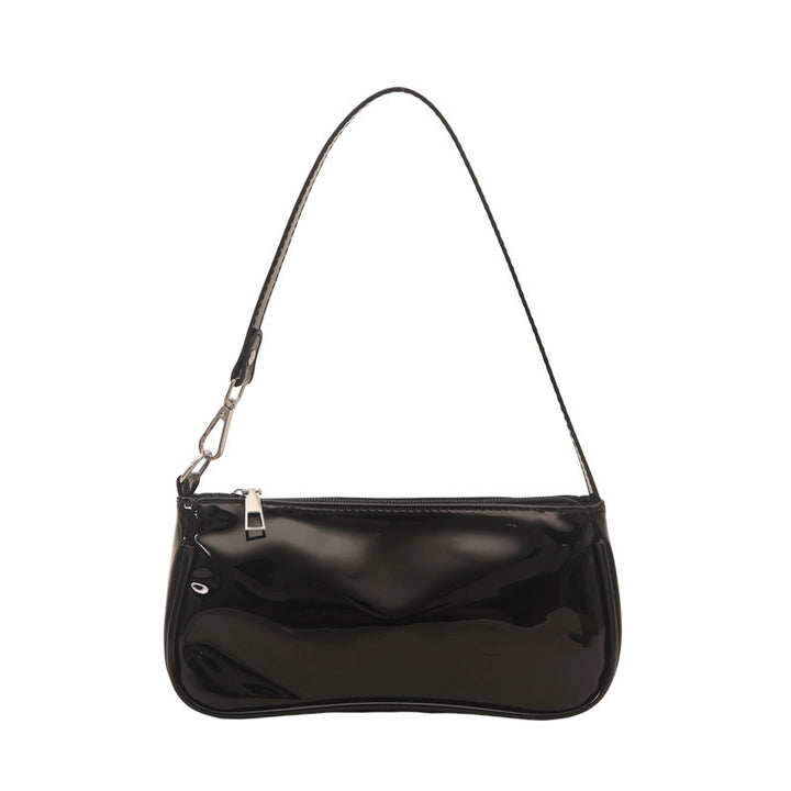 Elegant Patent Leather Clutch