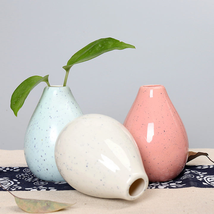 Creative Textured Ceramic Flower Vase Kalsten