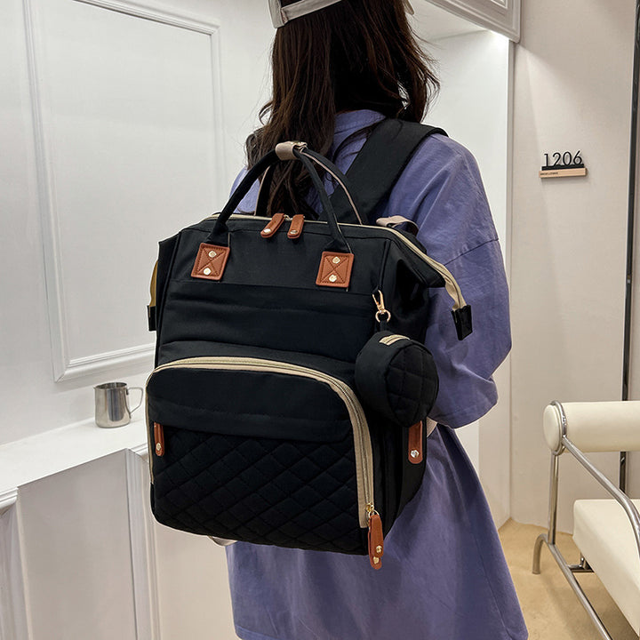 Multi-Purpose Quilted Travel Backpack Kalsten