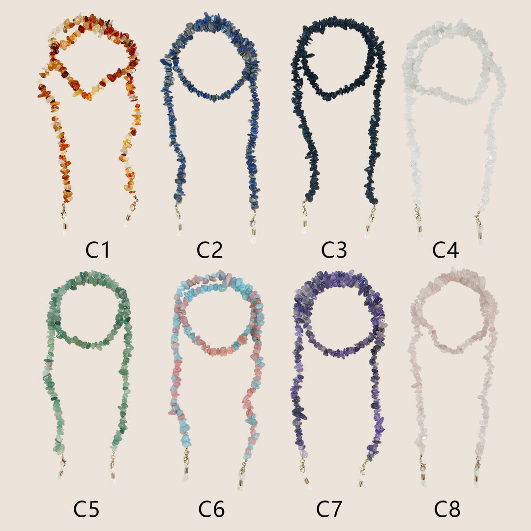 Artisan Gemstone Eyewear Chain Kalsten