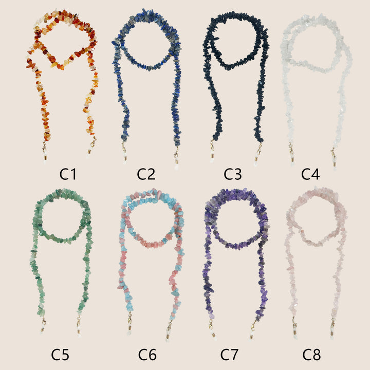 Artisan Gemstone Eyewear Chain Kalsten