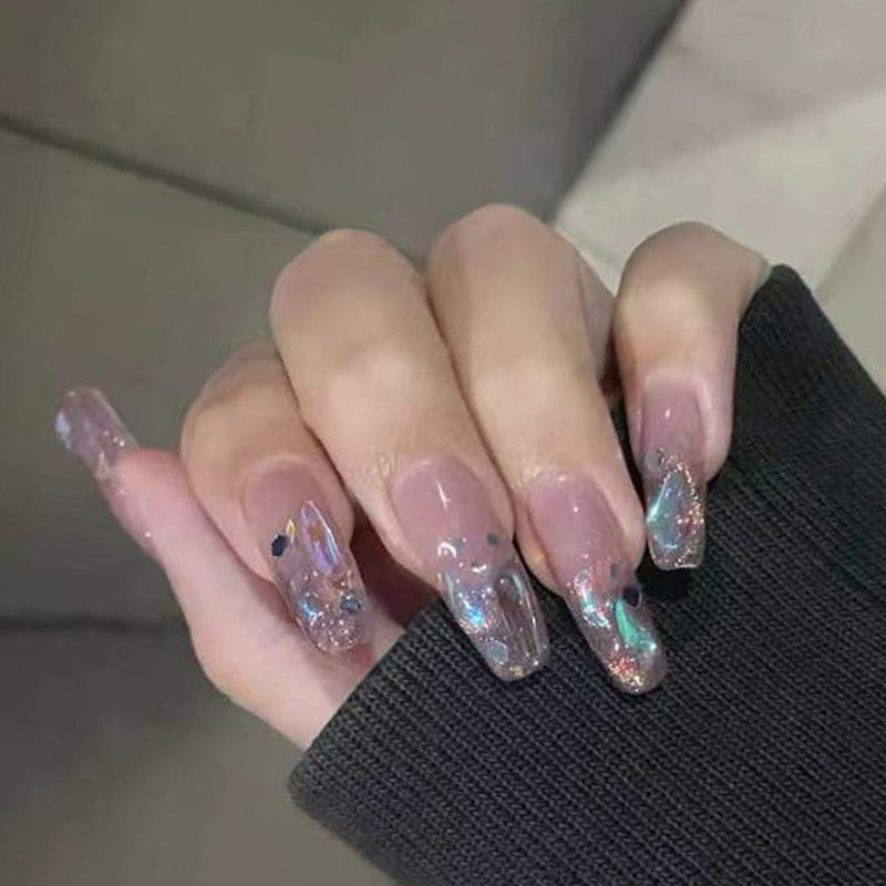 Premium Glitter Gel Press-On Nails Kalsten