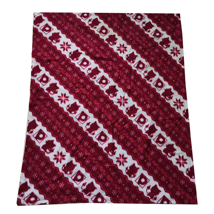 Women's Fleece Blanket with beautiful Christmas design Kalsten