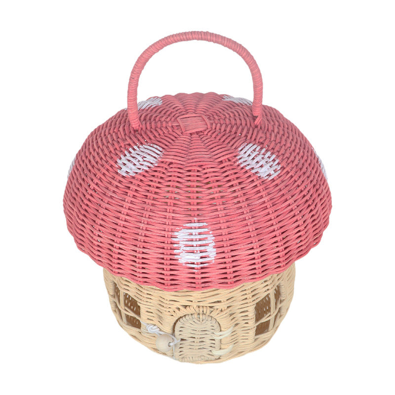 Playful storage basket in house design Kalsten