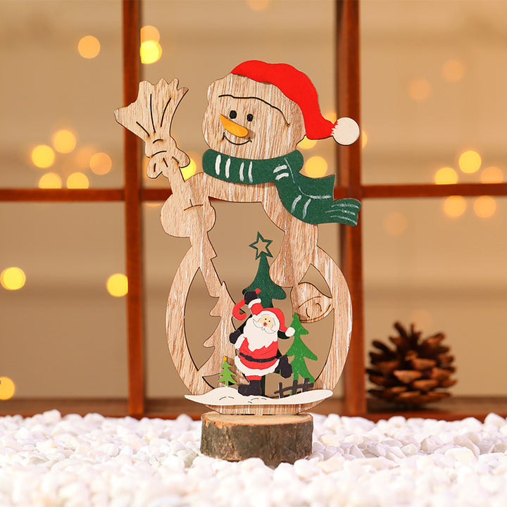 Decorative Wooden Christmas Tree Ornament Kalsten