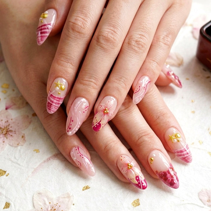 DIY Press-On Nail Art Kit