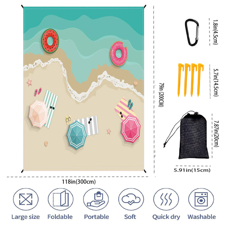 Large Outdoor Multi-Functional Picnic Blanket Kalsten