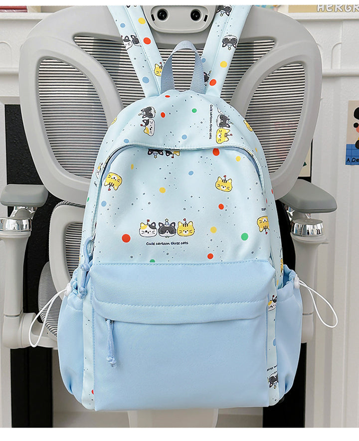 Backpack with Cute Cartoon Design and Practical Compartments Kalsten