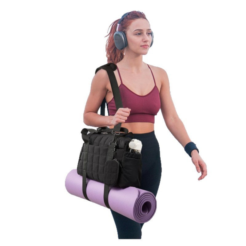 Quilted Multi-Functional Gym Bag Kalsten
