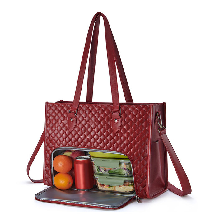 Elegant cooler bag with insulated inner compartment Kalsten