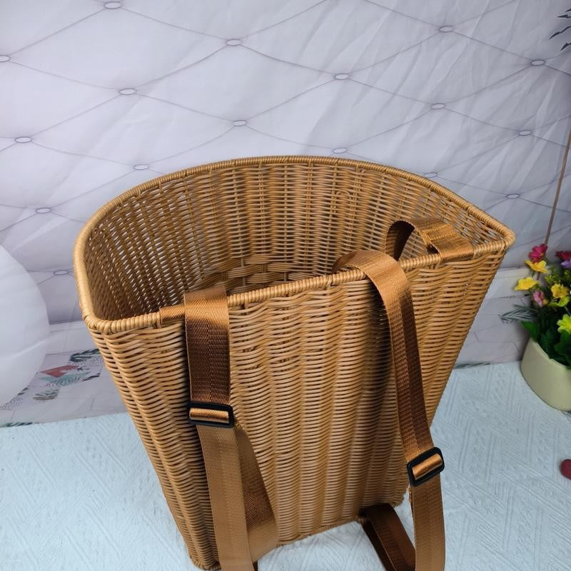 Modern Woven Laundry Basket Kalsten