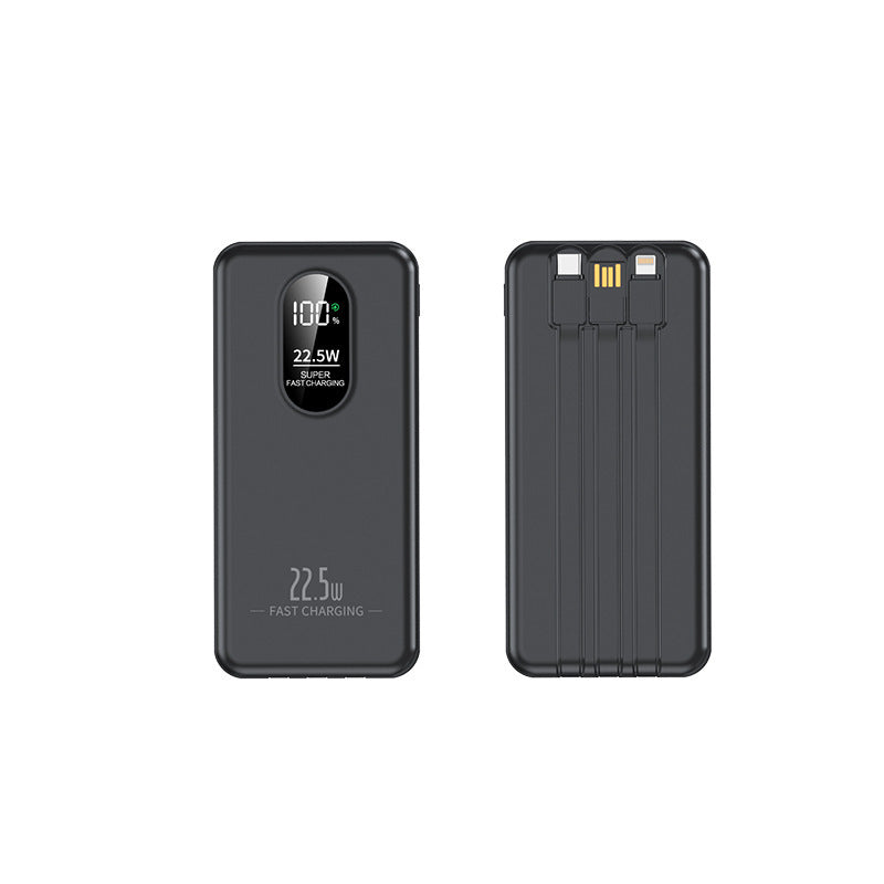 Portable power bank with intelligent fast charging function and digital capacity display Kalsten