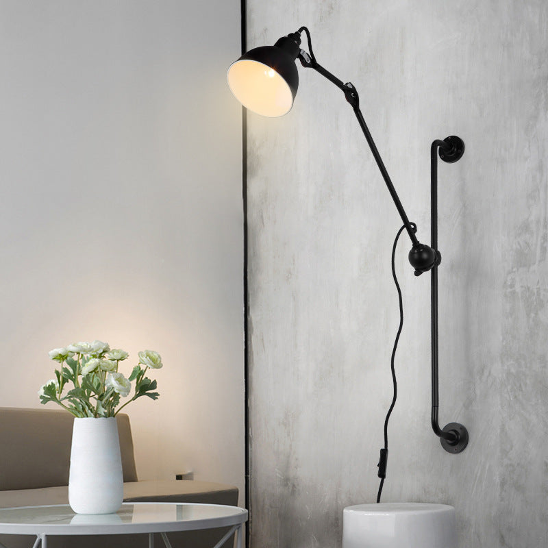 Adjustable Wall-Mounted Task Lamp