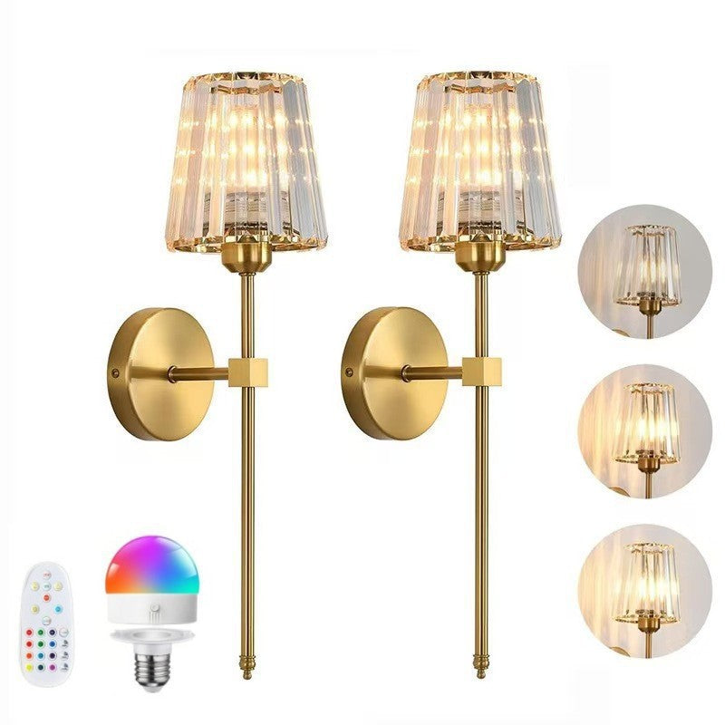 Crystal Accent Wall Lamp