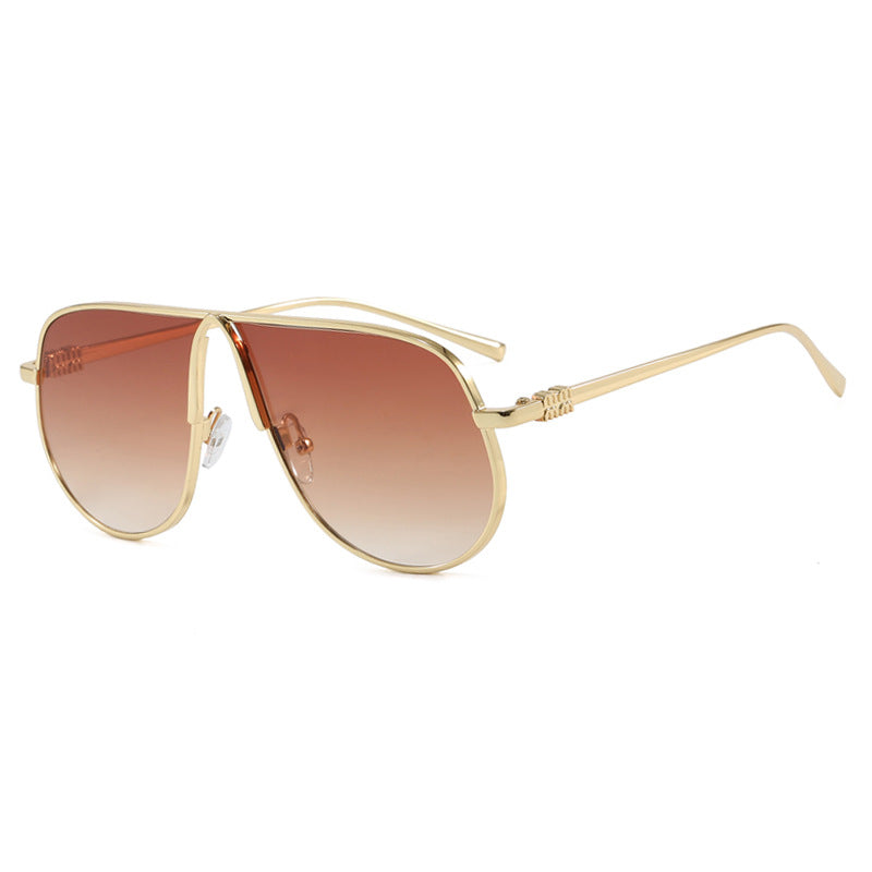 Women's pilot sunglasses with high-quality metal frame and polarized lenses Kalsten