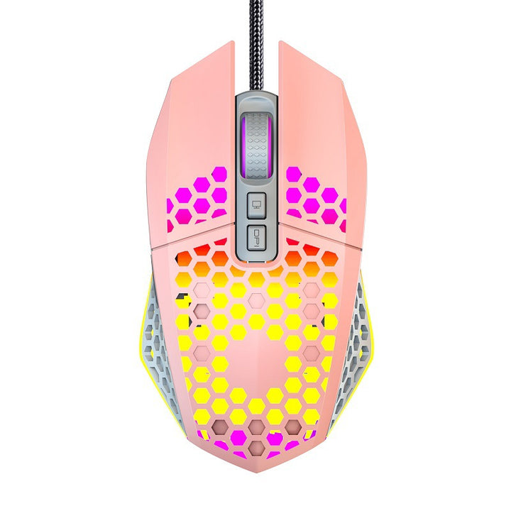 Gaming mouse with RGB lighting and ergonomic design Kalsten