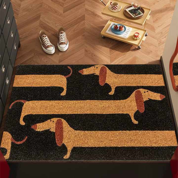 Cat-Themed Decorative Area Mat for Home Decor
