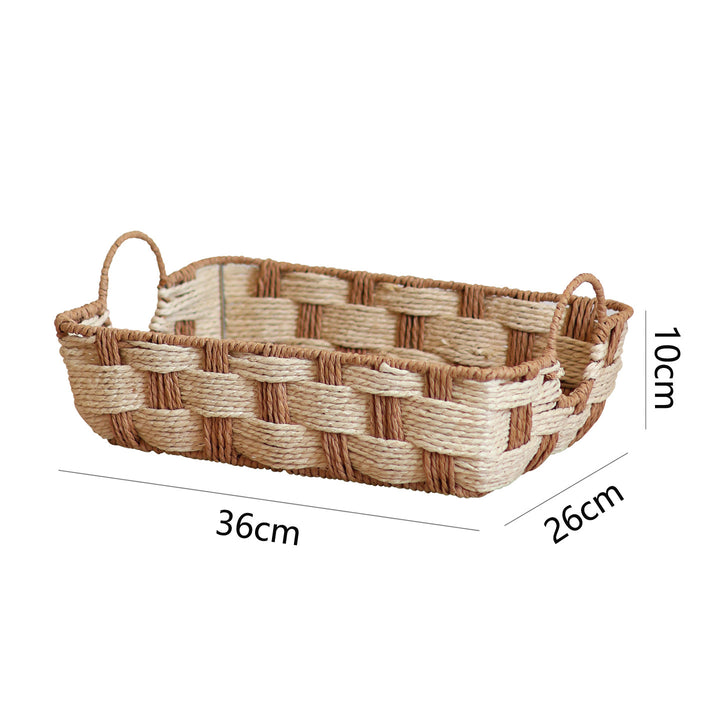 Storage basket made of woven material Kalsten