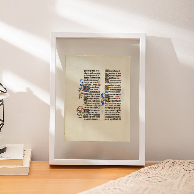 Botanical Illustration Wall Art Frame