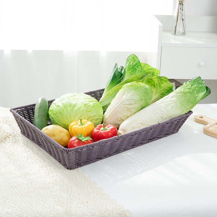 Versatile Storage Wicker Basket Kalsten