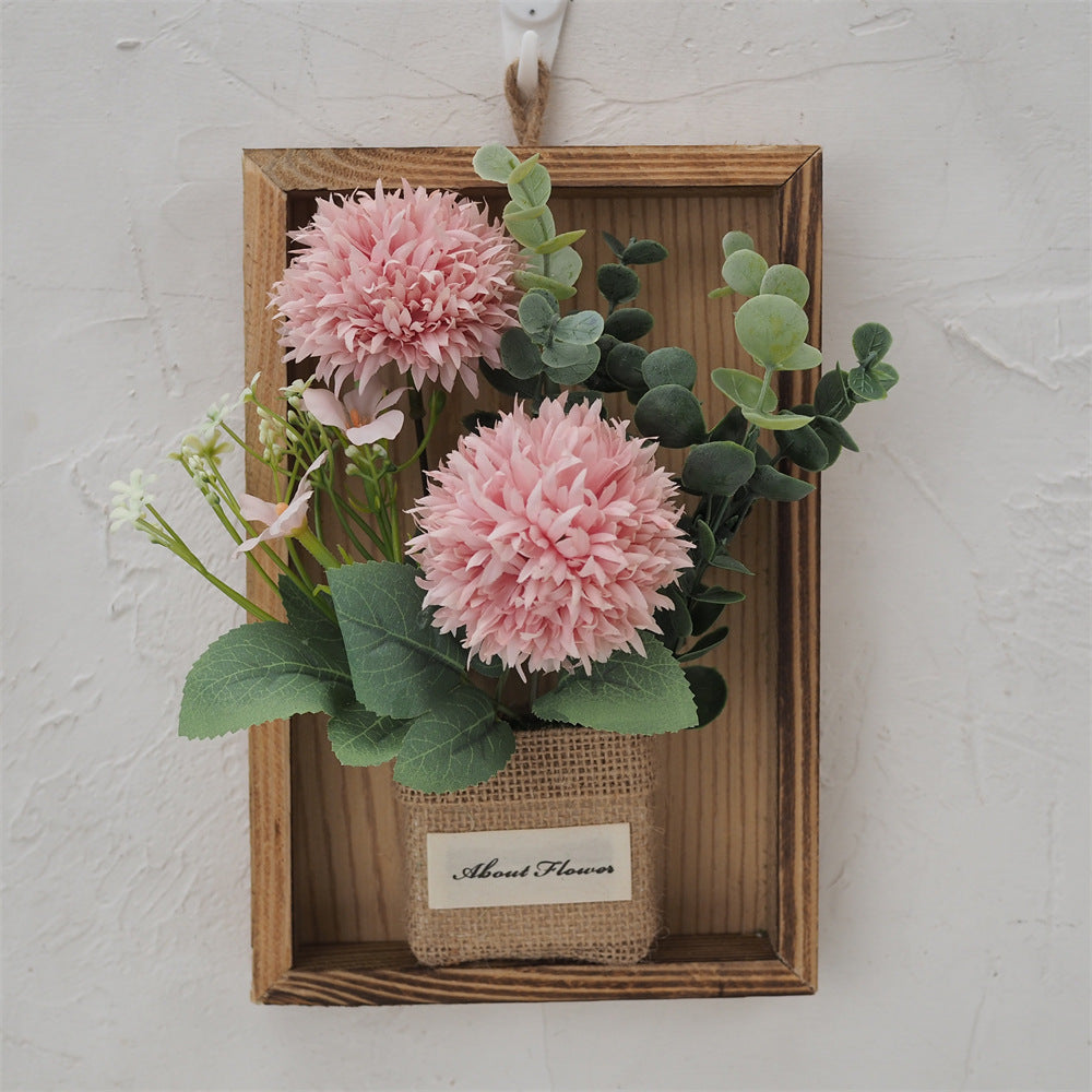 Decorative Faux Flower Box