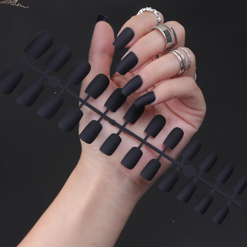 Matte Finish Press-On Nail Set Kalsten