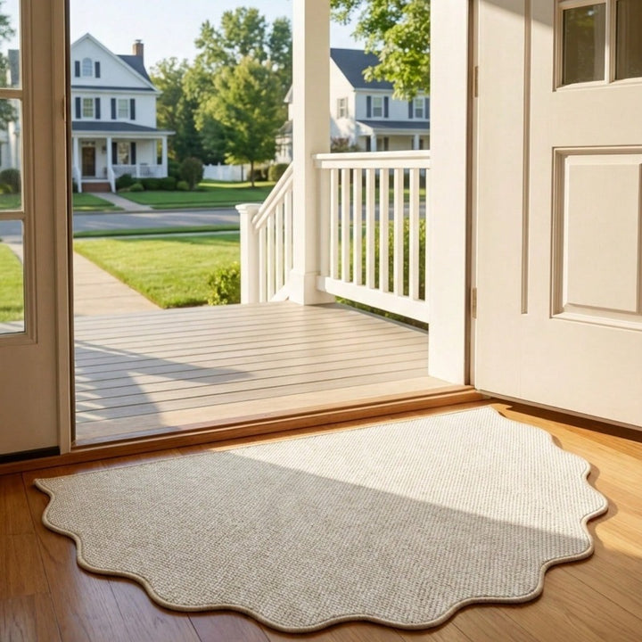 Round Entryway Indoor Mat