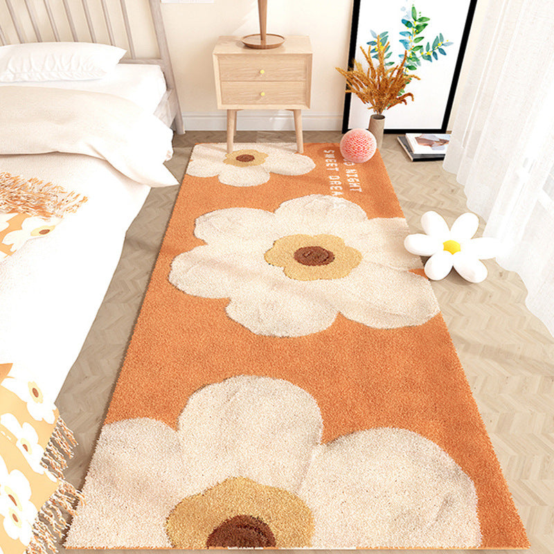 Floral Pattern Decorative Area Rug