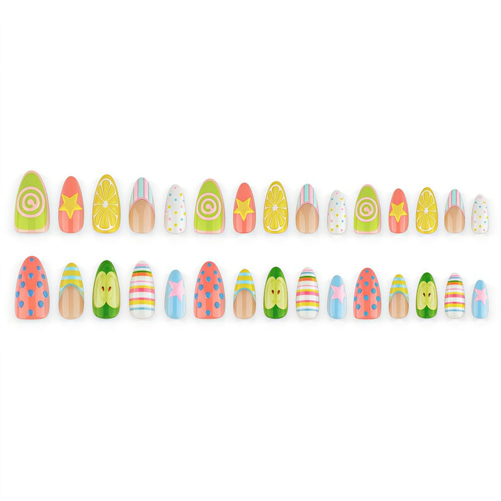 Colorful Nail Art Kalsten