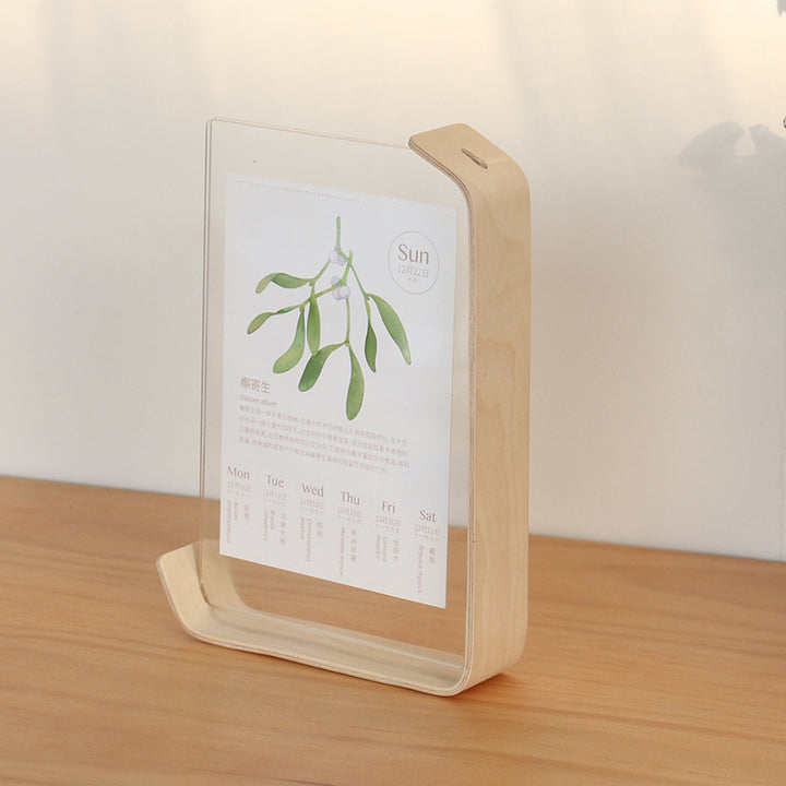 Clear Acrylic Photo Display Stand
