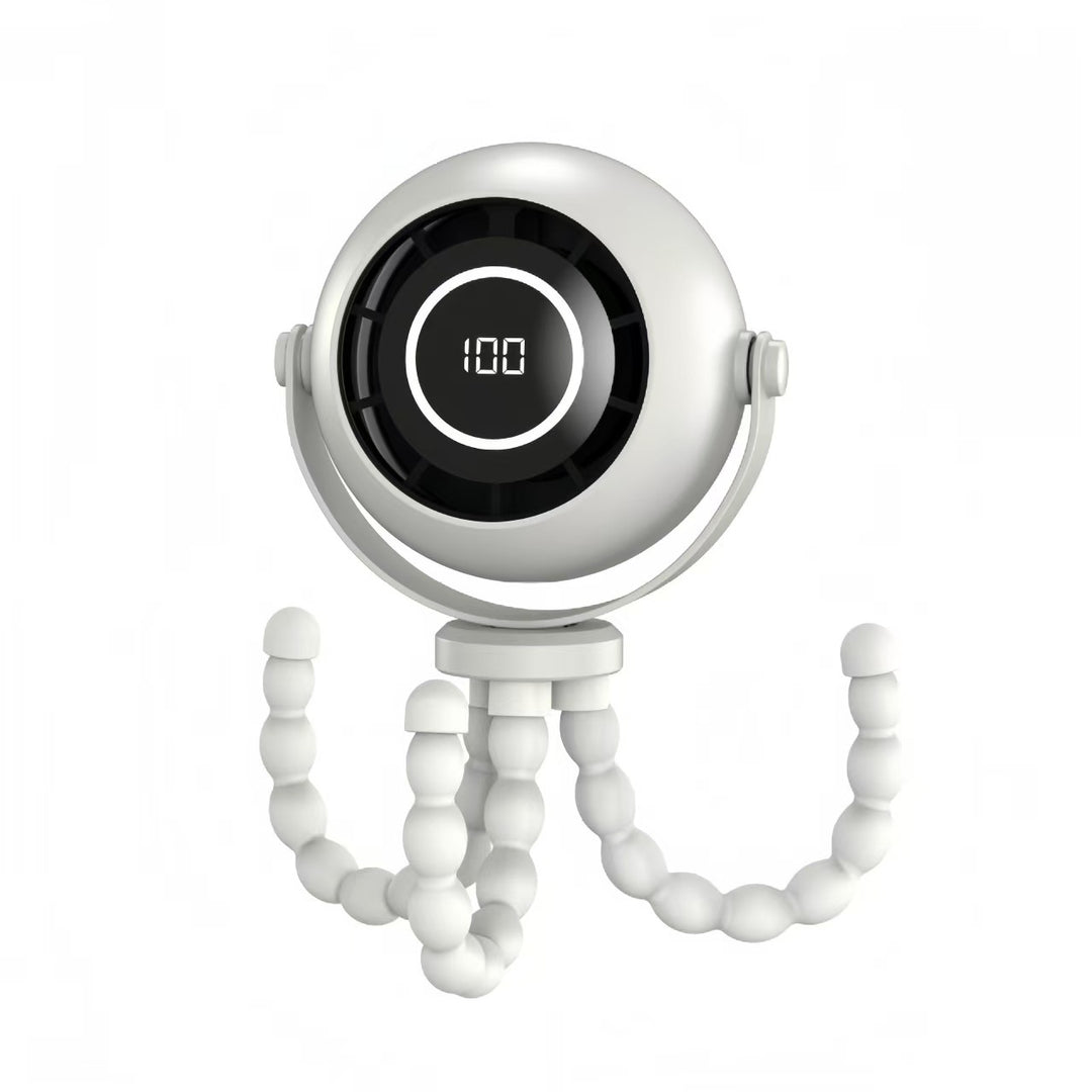 Unisex portable Bluetooth speaker with LED battery status indicator and flexible silicone feet Kalsten