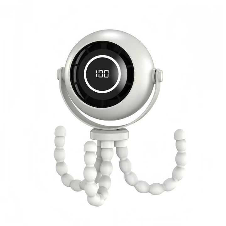 Unisex portable Bluetooth speaker with LED battery status indicator and flexible silicone feet Kalsten