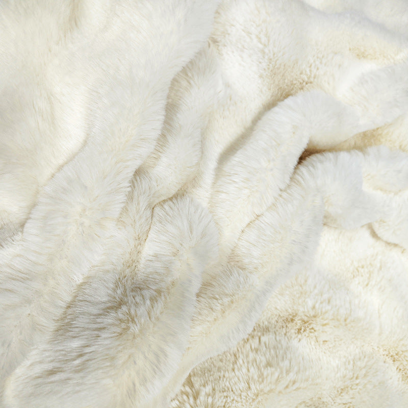 Women luxurious and super soft fleece blanket Kalsten